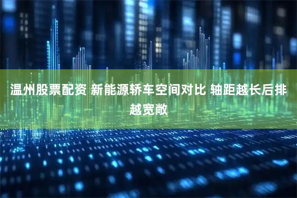 温州股票配资 新能源轿车空间对比 轴距越长后排越宽敞