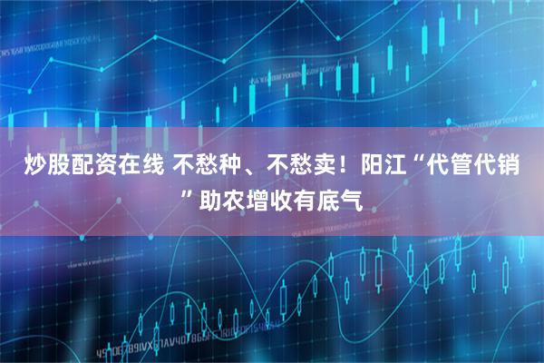 炒股配资在线 不愁种、不愁卖！阳江“代管代销”助农增收有底气